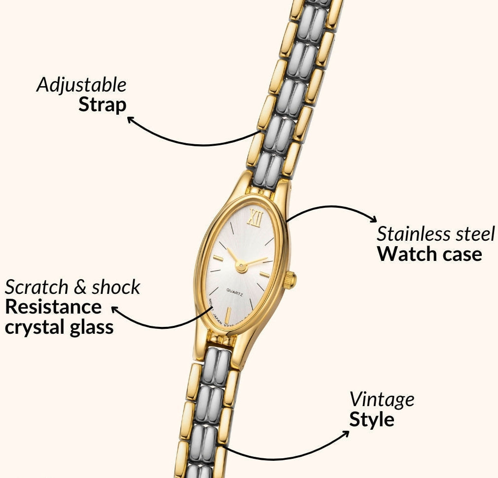Bicolor Armbandsur