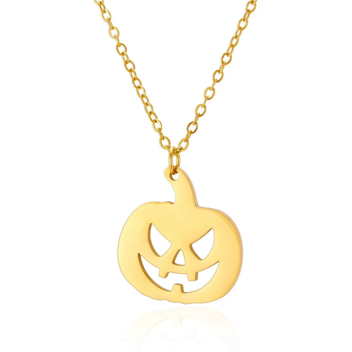 Halloween Kürbis Hängendes Halsband