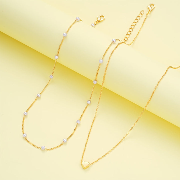 Elegant Minimalist Halsband och Armband Set