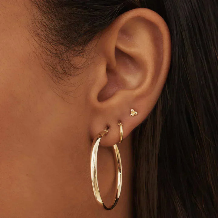 Elegant Gold Noa Serane Earrings