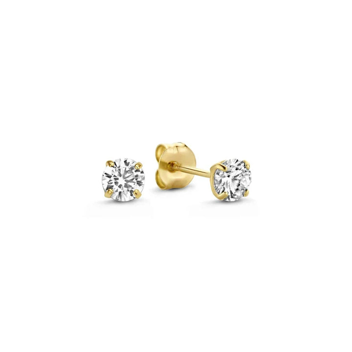 Chic Larmes de Lune Goldstone Earring Set