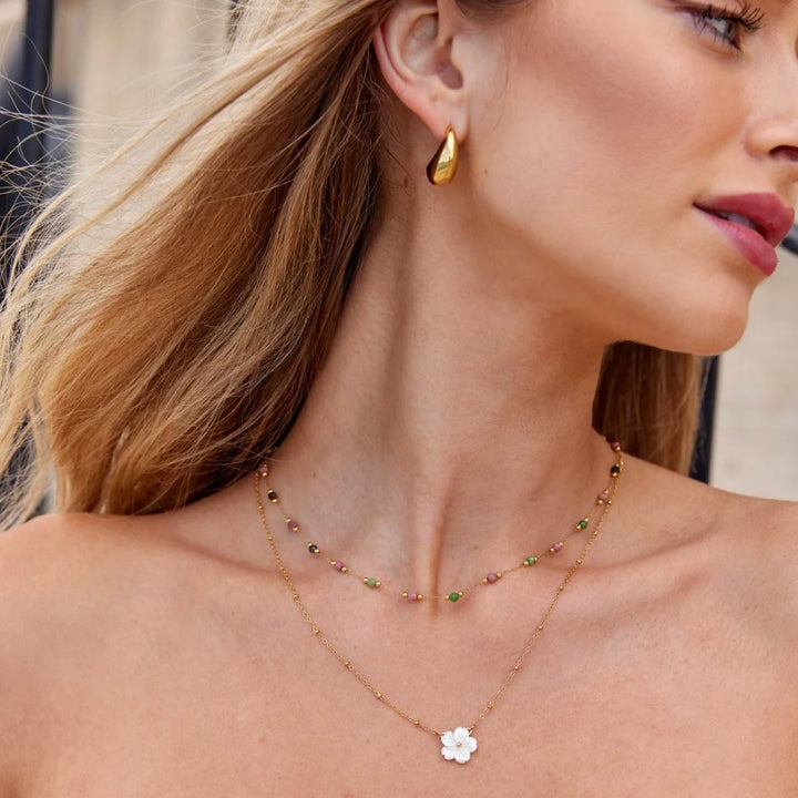 Magnifik Blomma Halsband